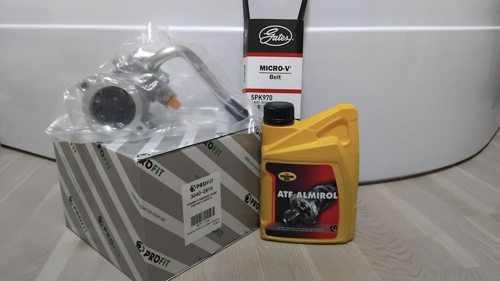 Продам насос ГУР, масло и ремень для ГУР