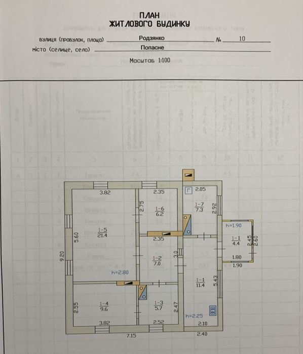 Продам обєкт житловоі нерухомості село Попасне, Новомоскоськ