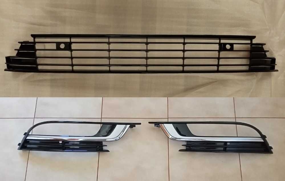 Решітка бампера накладка туманки птф VW Passat CC пассат сс