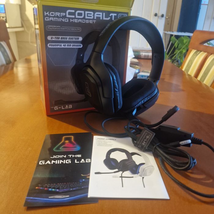 Słuchawki Kord Cobalt Gaming Headset
Obserwuj
THE G-LAB KORP Cobalt Ze