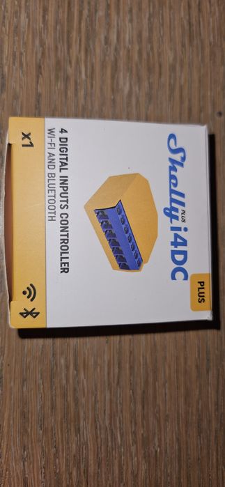 Shelly i4DC 4-kanałowy