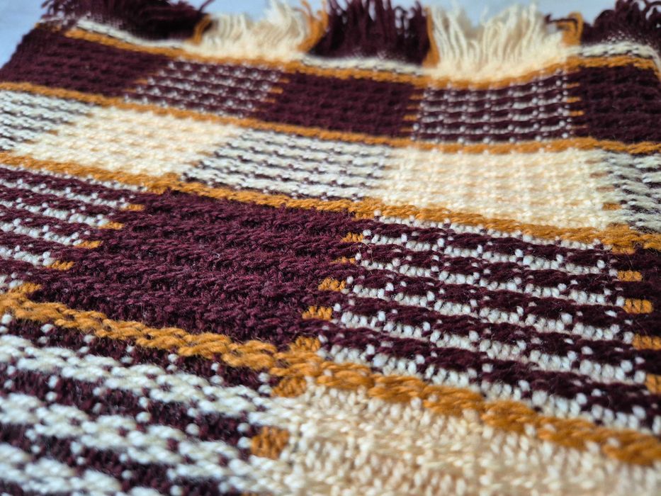 Narzuta kapa, Cepelia vintage 164x205cm