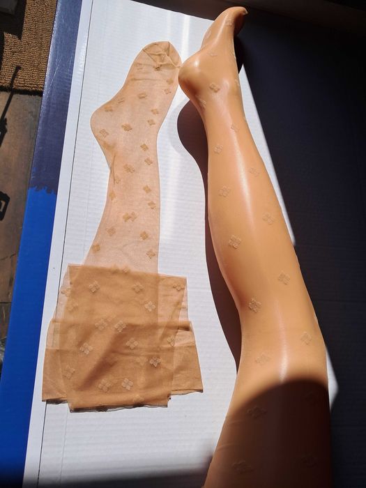 Pończochy  ze szwem i inne z piętą