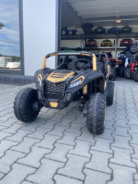 AUTO na Akumulator Elektryczny Samochód BUGGY 4X200W 24V 14Ah Złoty