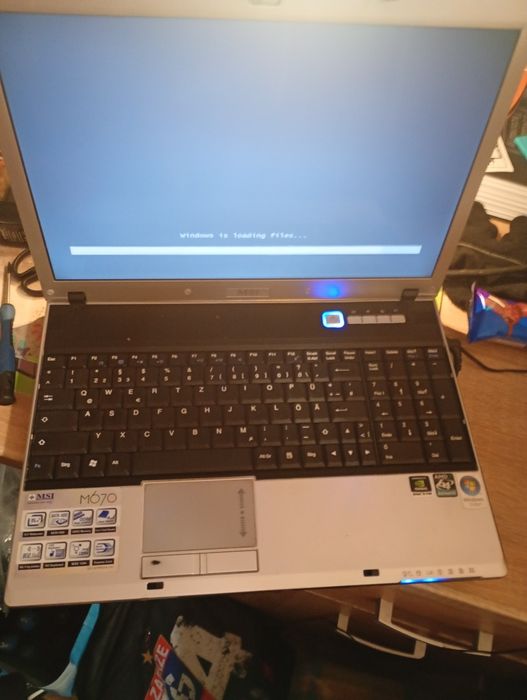 Laptop MSI m670 60gb dysk