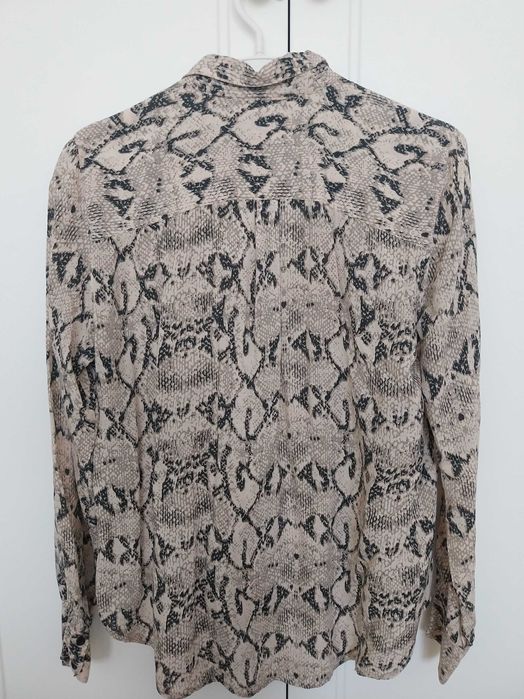 Koszula wężowy print 36/38 KappAhl