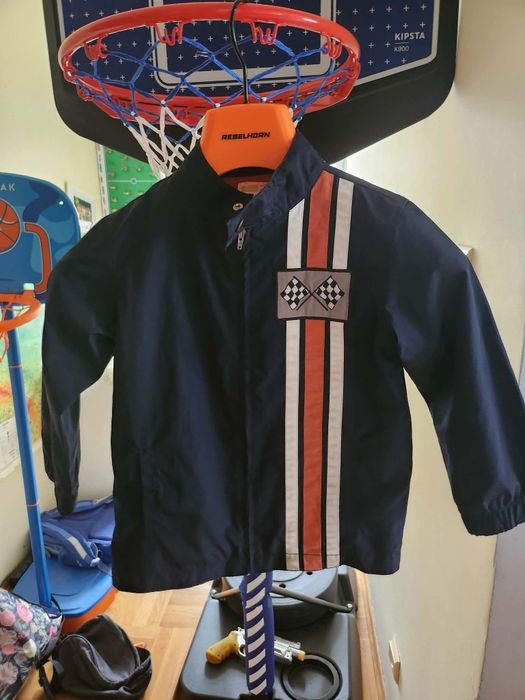 Kurtka ortalion na suwak cienka