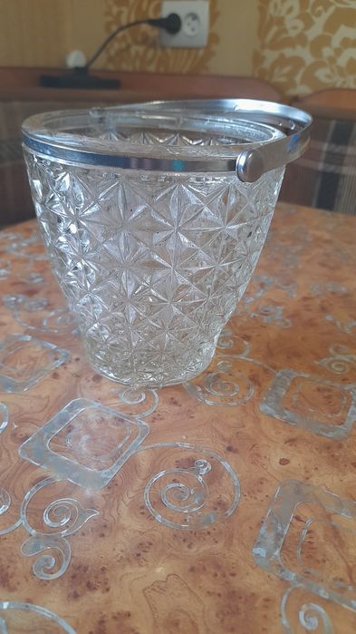 Сахарніца хрустальна ссср