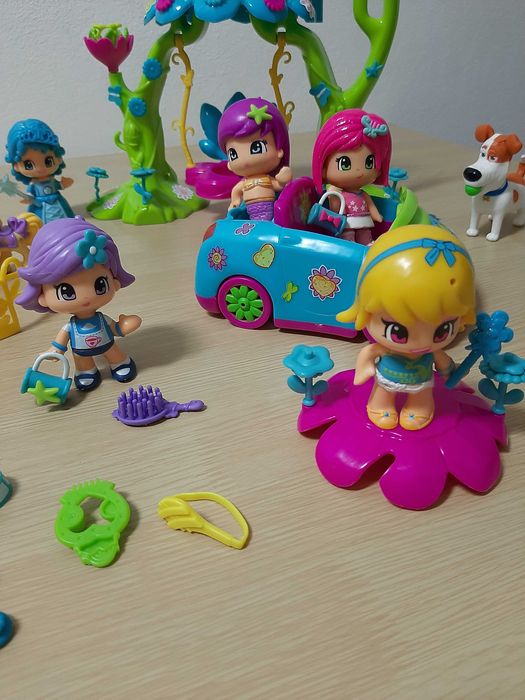 Pinipons c/conjunto Baloiço Árvore, Carro e outros Acessórios