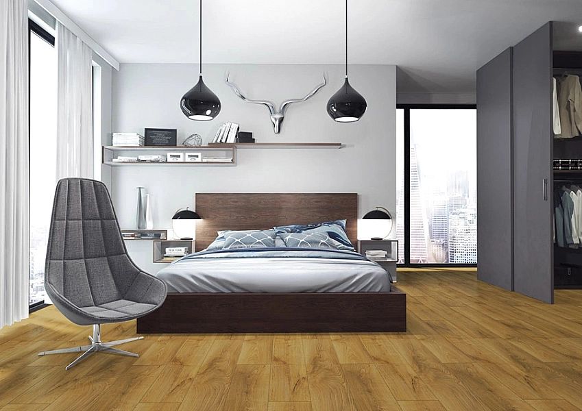 Panele podłogowe laminowane SWISS KRONO Dąb Gordian D3881 AC5/8mm