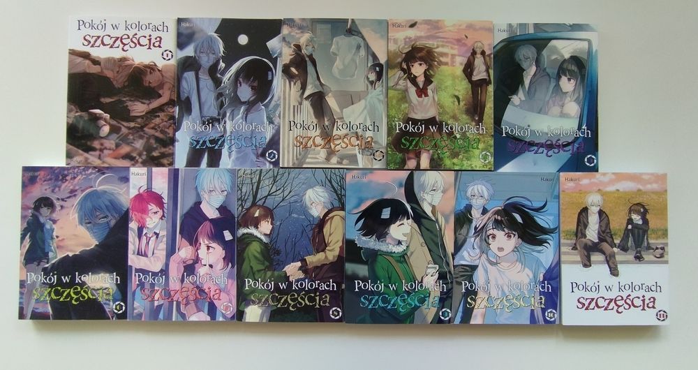 Manga Pokój w kolorach szczęścia tom  1-11 komplet