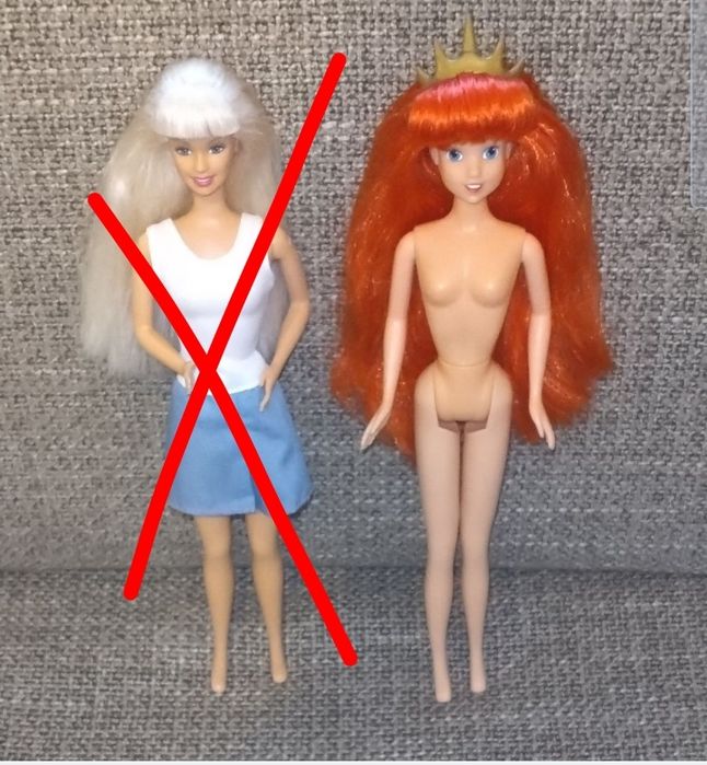 Boneca Ariel anos 90