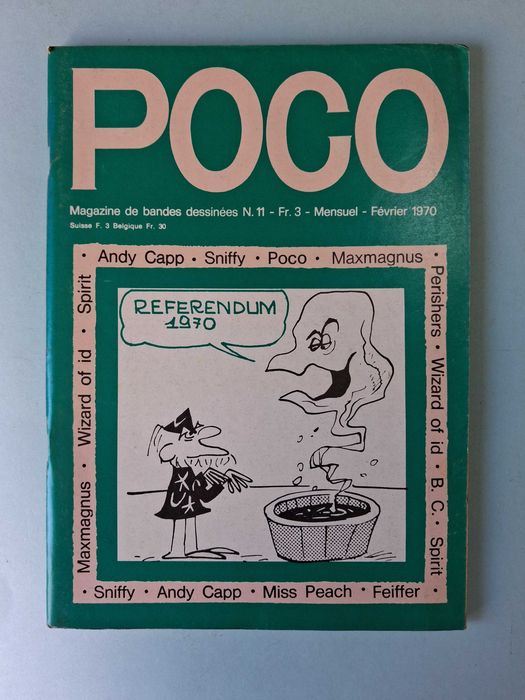 POGO - Revista francesa de BD [1969]. Vários números disponíveis.