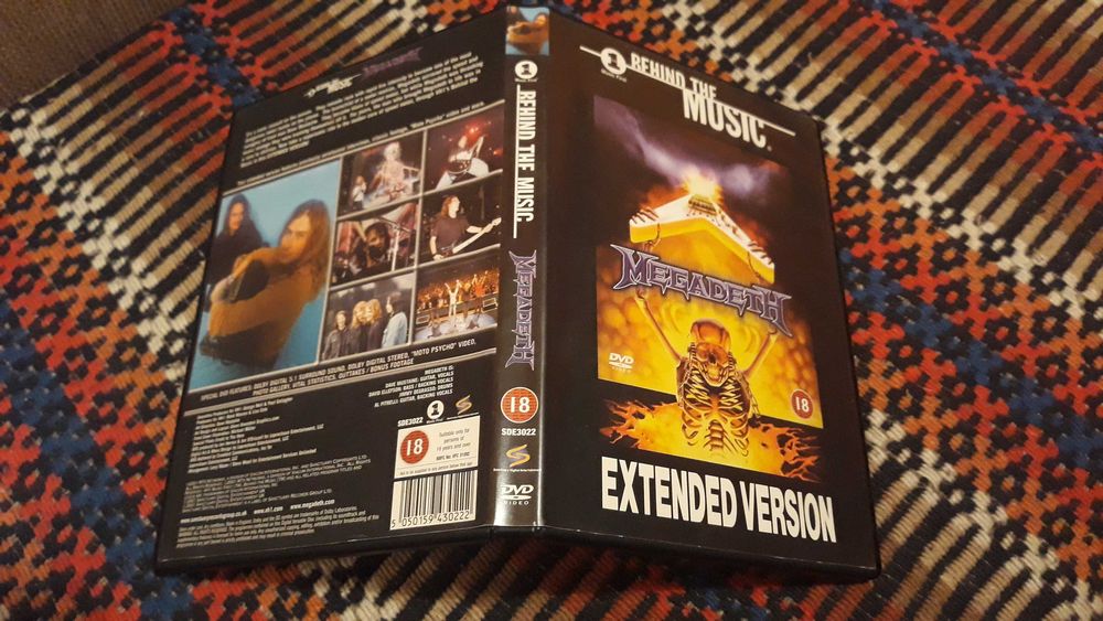 Megadeth - Behind the Music - DVD - portes incluídos