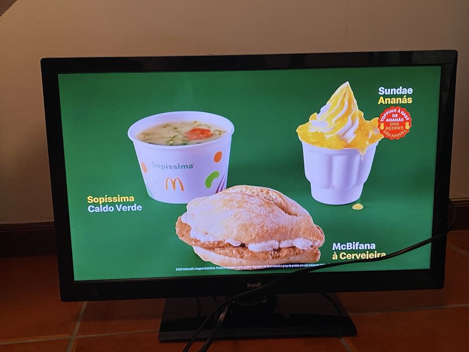 Televisao Kunft em bom estado