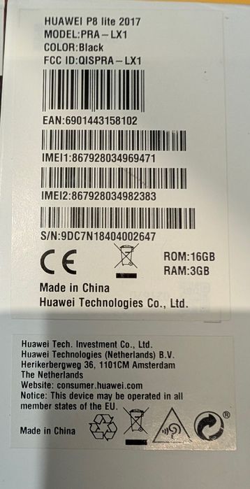 Telefone Huawei P8 Lite. Impecável.