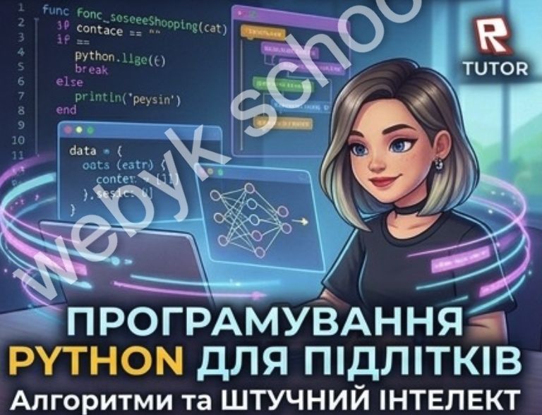 Репетитор Roblox Studio та Python | Навчання програмуванню для дітей і підліткіів індивідуально
