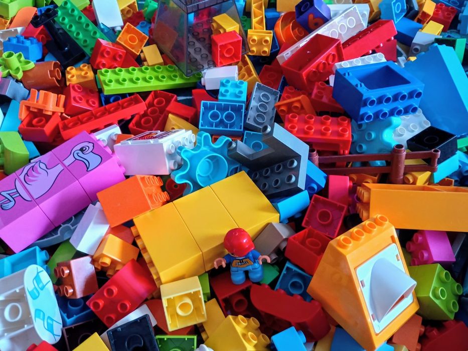 Klocki LEGO Duplo wielki mix tylko oryginalne 4 kg