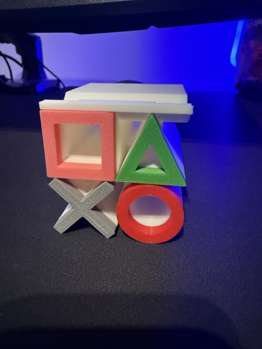 Подставка для геймпада PlayStation 5 DualSense с символами PS