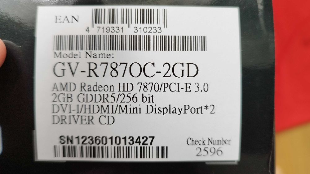 karta graficzna Gigabyte Radeon HD 7870 GHz Edition
