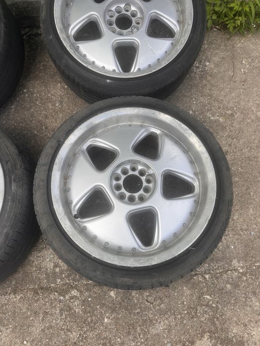 Оригінальні диски з гумою R18 Keskin KT5 (подвійна розболтовка 5 120 / 5 112)