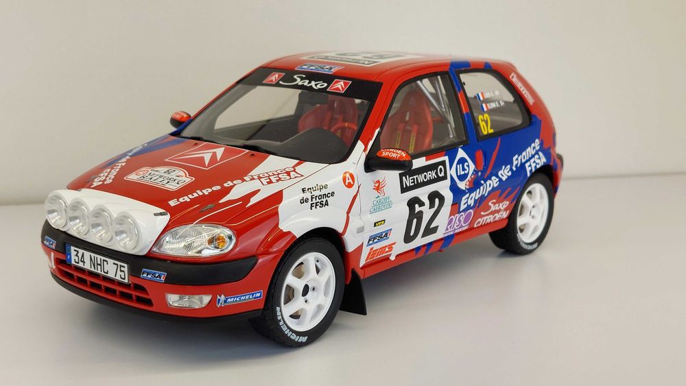 Citroen Saxo VTS S.Loeb otto 1:18
