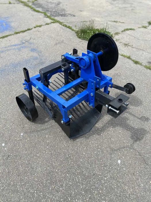 Картоплекопалка гуркотна для мотоблока часова ремінна з активним ножем