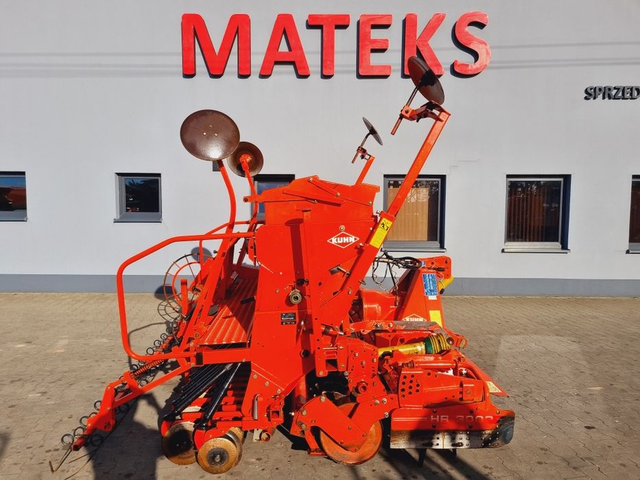 Agregat uprawowo-siewny KUHN HR3003 + Integra GII 2007r Talerzowy