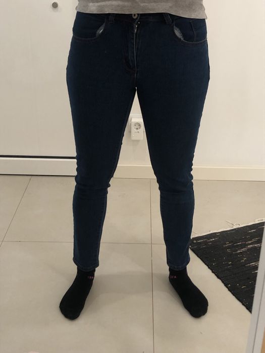 Calca de ganga azuis