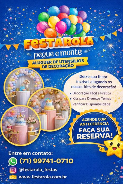 Pegue e monte decoracao