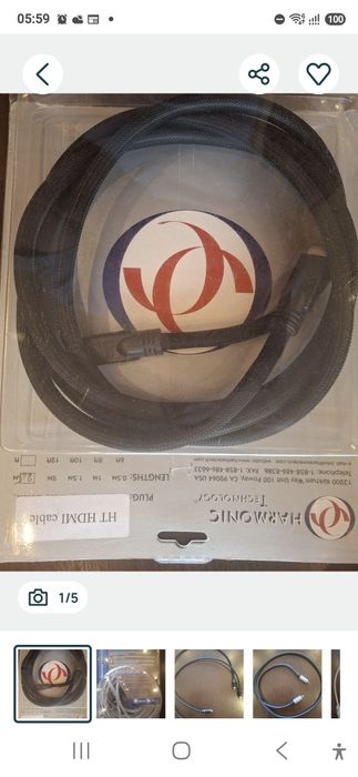 Harmonic Technology Monster cable HDMI сабвуферный