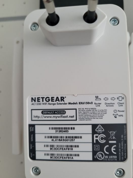 Wzmacniacz wifi NETGEAR AC 1200 DUAL BAND EX6150 V2