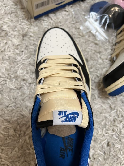 Кросівки Nike Jordan 1 Low Fragment x Travis Scott - DM7866-140