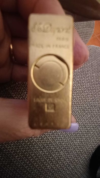 Isqueiro Dupont ouro