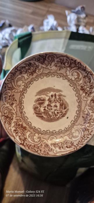 Prato muito antigo Fábbrica Louça Massarelos