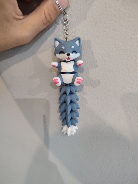 Brelok 3 d flexi kot