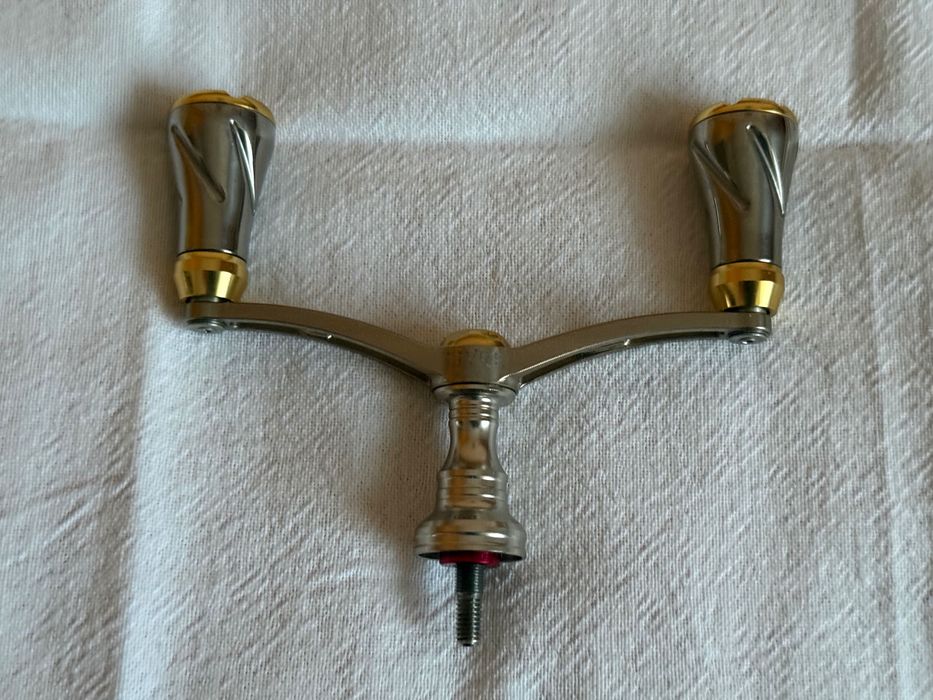 Podwójna Korba Livre Wing 92mm z 2 knobami Livre do koł.Shimano