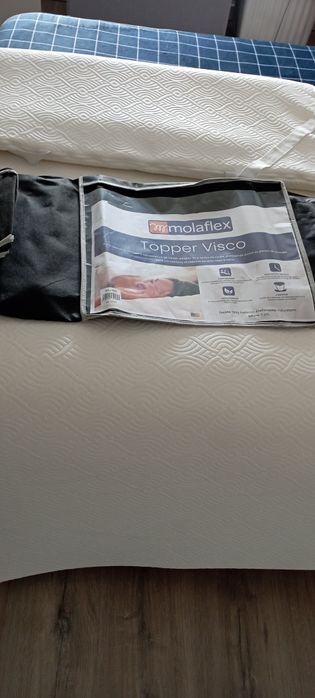 colchão dobrável solteiro/topper