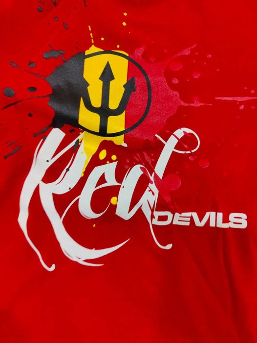T-shirt Belgian Red Devils tam. XL, mas mais M/L em excelente estado