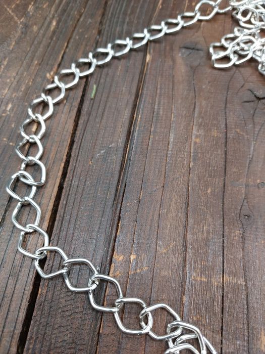 Srebrny łańcuch łańcuszek do torebki