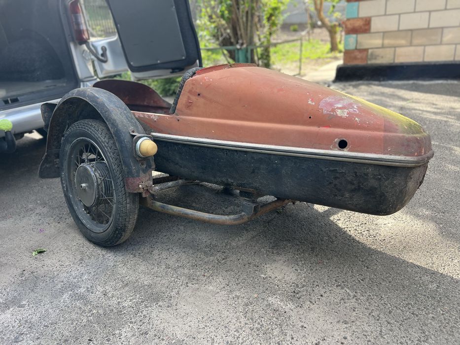 Коляска  Velorex на мотоцикл Jawa 350