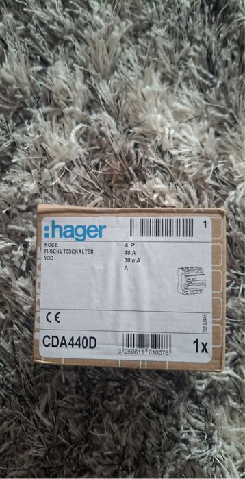 HAGER Wyłącznik różnicowoprądowy