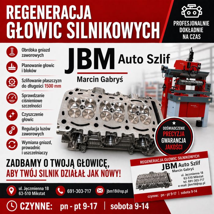 Regeneracja głowic