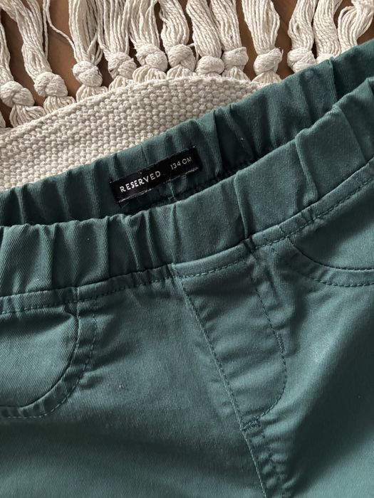 Spodnie z lampasami rozm. 134