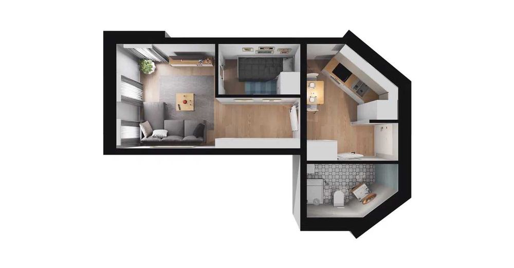 | Передпродаж | 1-кімнатна квартира в Познані M8/I​I​I