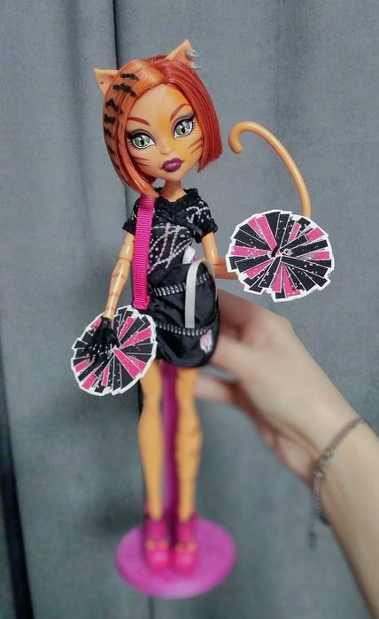 лялька монстер хай тора торалей страйп базова черлідери monster high