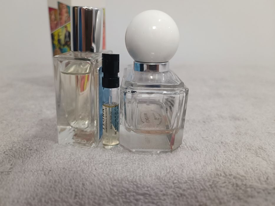Zestaw perfum gucci flora Abercrombie fitch naturally fierce miraculum