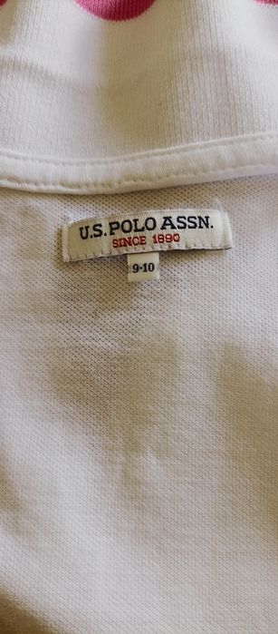 Bluzka koszulka biała U.S. Polo ASSN SINCE  rozmiar XS