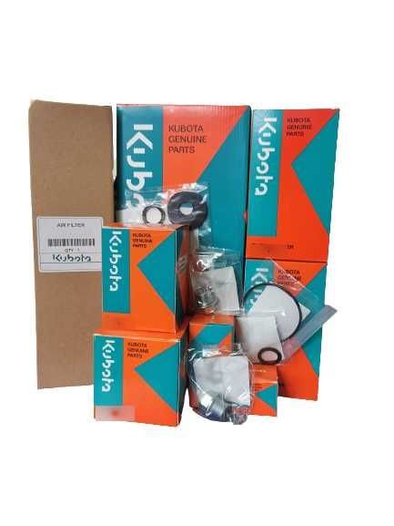 Oryginalny Zestaw Serwisowy Filtry Kubota M5091 M5111