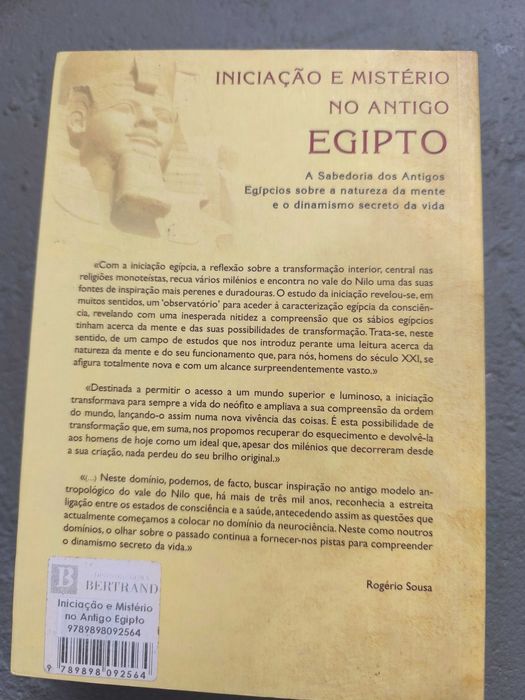 Iniciação e Mistério no Antigo Egipto — Rogério Sousa (Ésquilo)